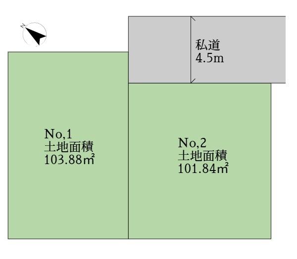 調布市佐須町２丁目建築条件なし売地Ｎｏ，１