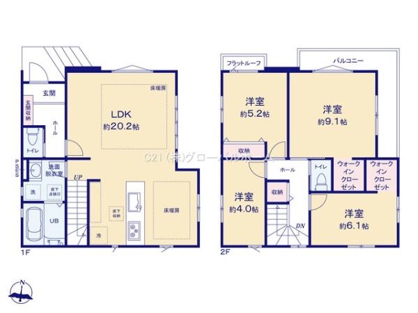川崎市多摩区生田６丁目新築戸建１号棟