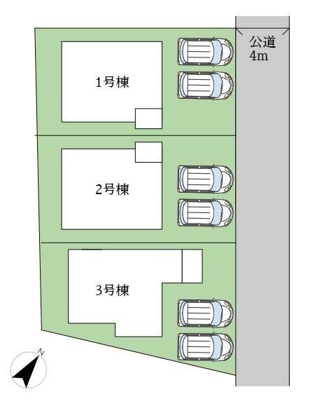 稲城市平尾２丁目新築戸建３号棟