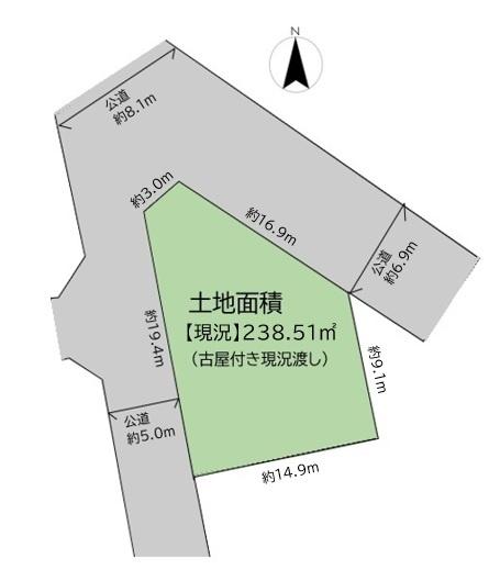 麻生区王禅寺西3丁目　土地