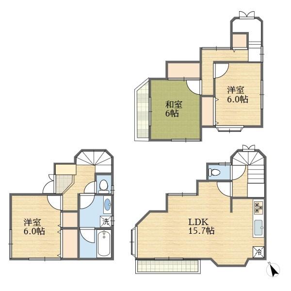 川崎市多摩区宿河原６丁目中古戸建