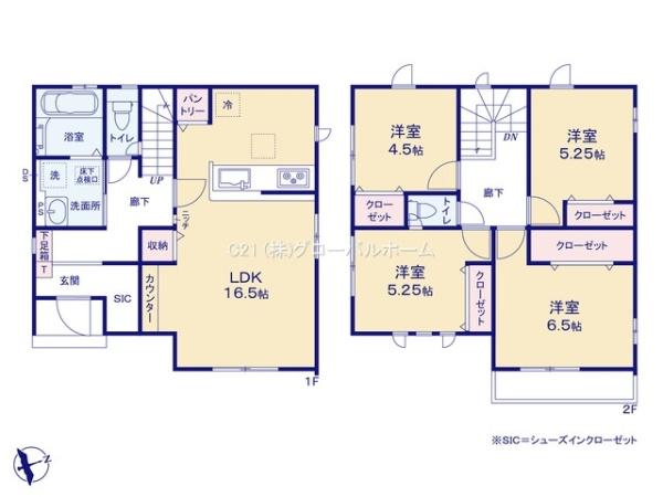 川崎市麻生区細山４丁目新築戸建４号棟