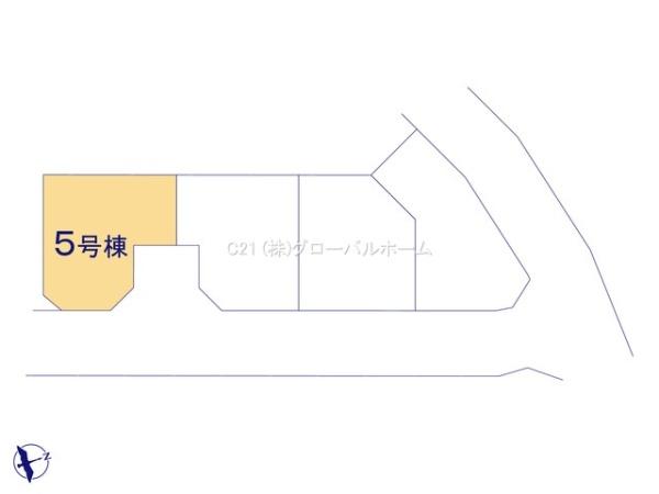 川崎市麻生区細山４丁目新築戸建５号棟