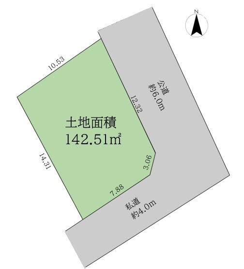 八王子市楢原町の土地
