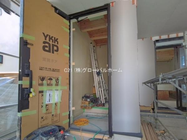 川崎市多摩区宿河原新築戸建１号棟　２階リビング