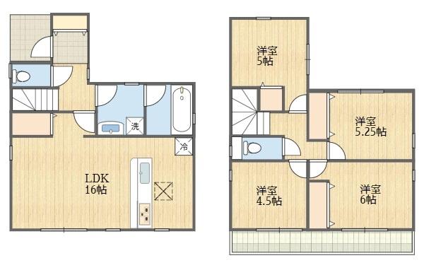 稲城市押立新築戸建３号棟　太陽光システム搭載　４LDK