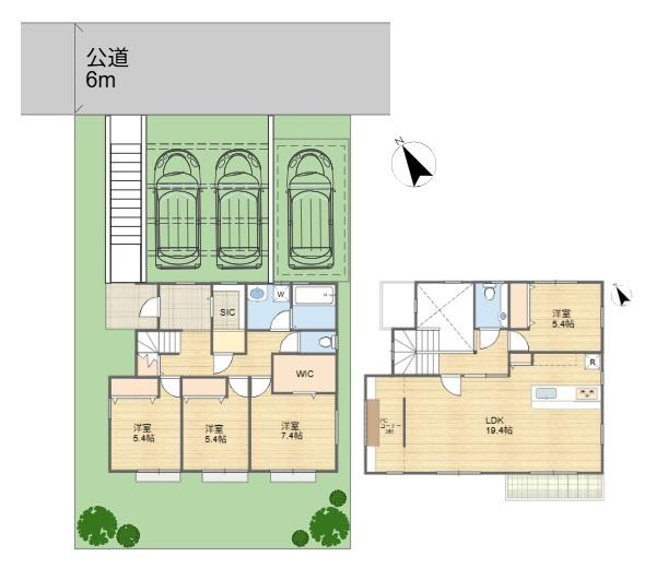 稲城市百村建築条件付き売地　広々199平米