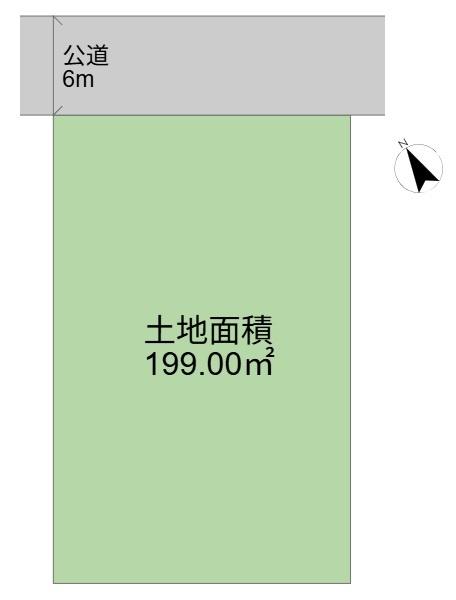 稲城市百村建築条件付き売地　広々199平米