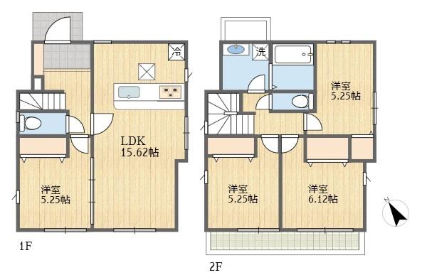 稲城市押立 新築戸建1号棟 太陽光パネル 4LDK