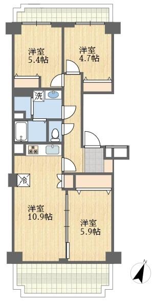 シャルム新百合ヶ丘Ａ棟　新規リノベーション