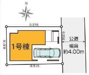 多摩区宿河原　新築戸建　床暖房付き２階リビング