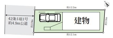 川崎市多摩区菅　新築戸建　3階建て　ビルトイン車庫