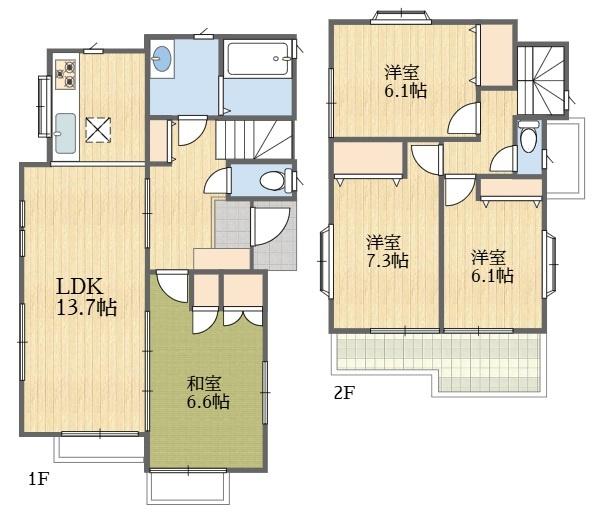 稲城市東長沼中古戸建