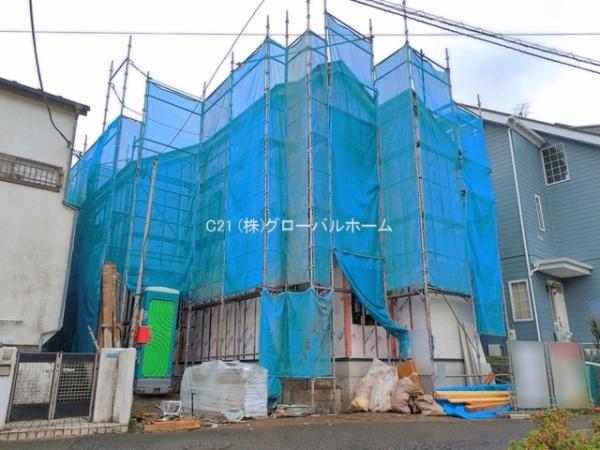 川崎市多摩区栗谷1丁目新築戸建　2階リビング　LDK20帖