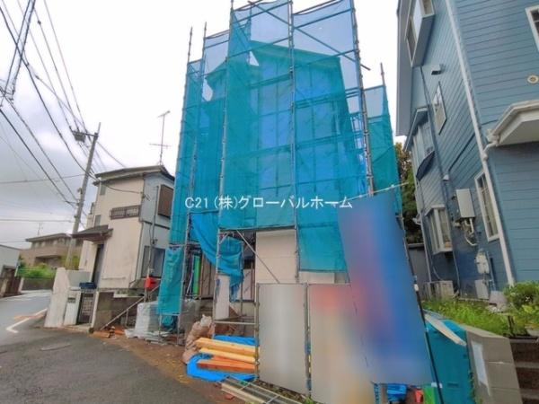 川崎市多摩区栗谷1丁目新築戸建　2階リビング　LDK20帖