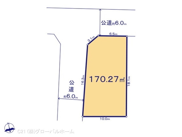 川崎市麻生区東百合丘２丁目の売土地