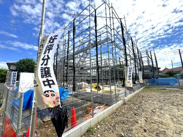 稲城市東長沼新築戸建　2号棟　2階リビング床暖房付き