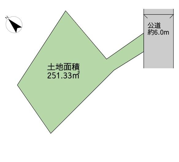 府中市幸町一丁目建築条件無し売地