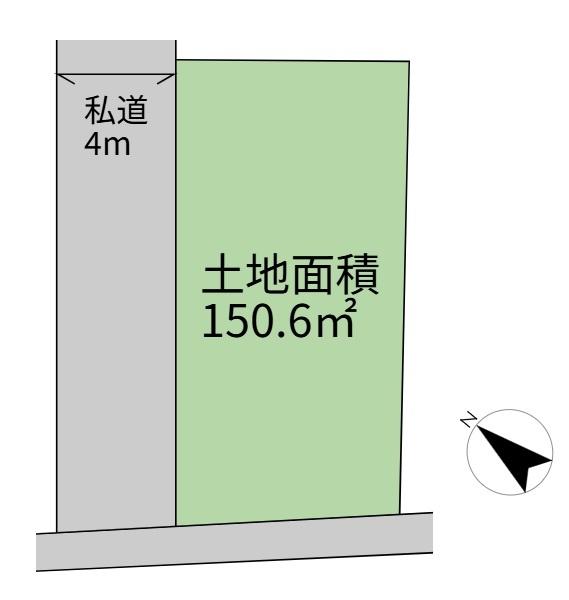 稲城市東長沼　古屋付き売地　建築条件なし