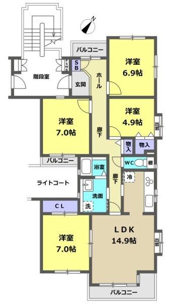 グリーンヒル貝取－１　２号棟