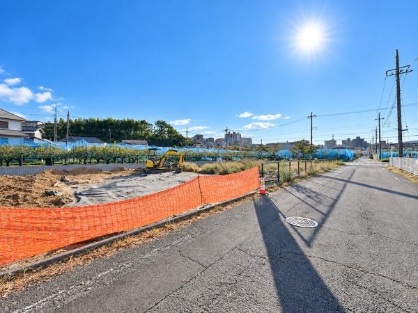 稲城市東長沼　建築条件なし　売地　D号棟
