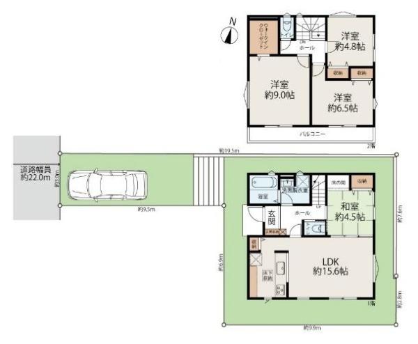 川崎市多摩区南生田3丁目　新築戸建　4LDK