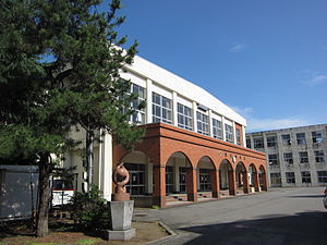 福井市田原2丁目の土地(福井市立明道中学校)
