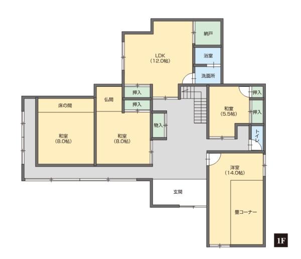 福井市島寺町の中古一戸建
