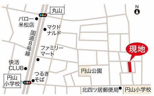 福井市北四ツ居町の売土地