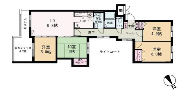 メゾンドルチェ西岡