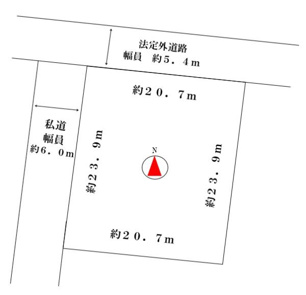 北ノ沢・土地