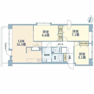 モン・レーブ新道東サウスガーデン