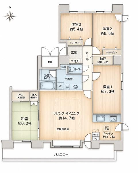 ロイヤルシャトー北円山EAST棟