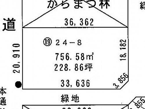 河西郡更別村字上更別南区の土地