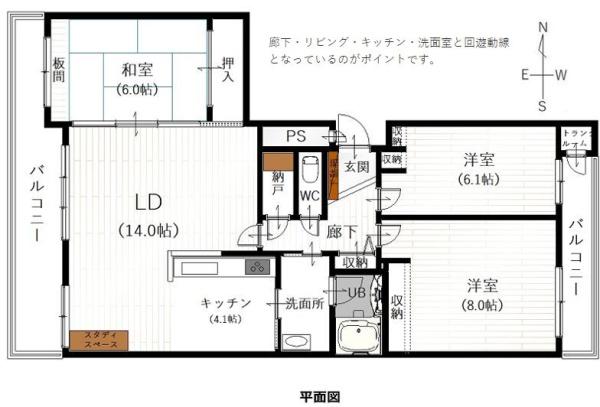 Dレスティア帯広　8階　※2022年大規模改修済