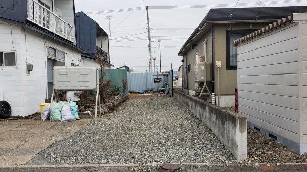 帯広市西18条南5丁目　売地（旗竿地）　解体更地渡し
