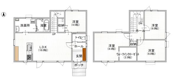 西16条北1丁目の築浅戸建住宅