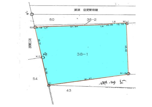 鹿追町南町1丁目　1800坪の売土地