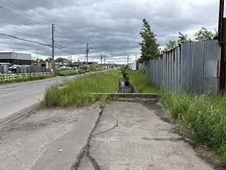 札幌市白石区川下の土地