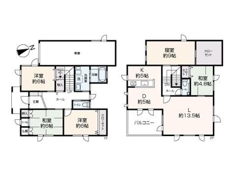 篠路1条9丁目戸建て