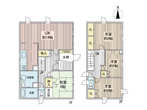 札幌市北区あいの里二条２丁目の中古一戸建