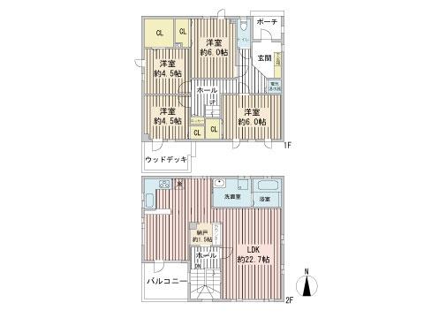 札幌市手稲区星置一条８丁目の中古一戸建