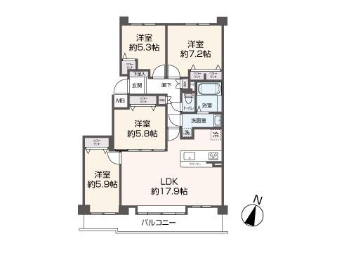 平岡フォレストタウン・ファミールハイツ１２番館