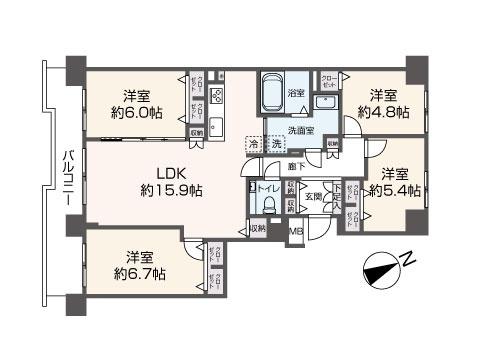 ロイヤルコート大谷地壱番館B