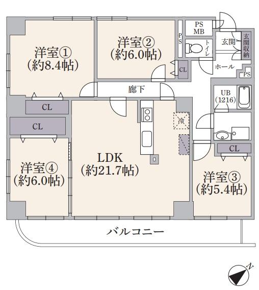 ジュエルコート白石中央