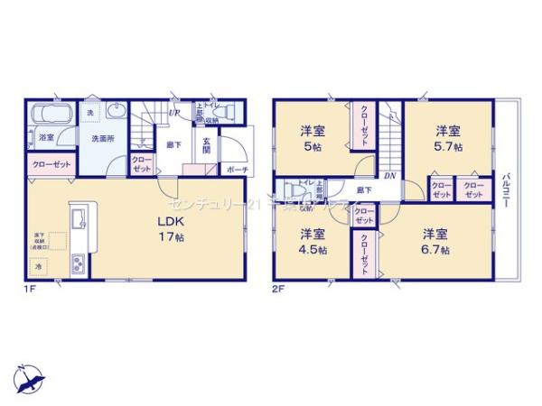 千葉市花見川区犢橋町　1号棟