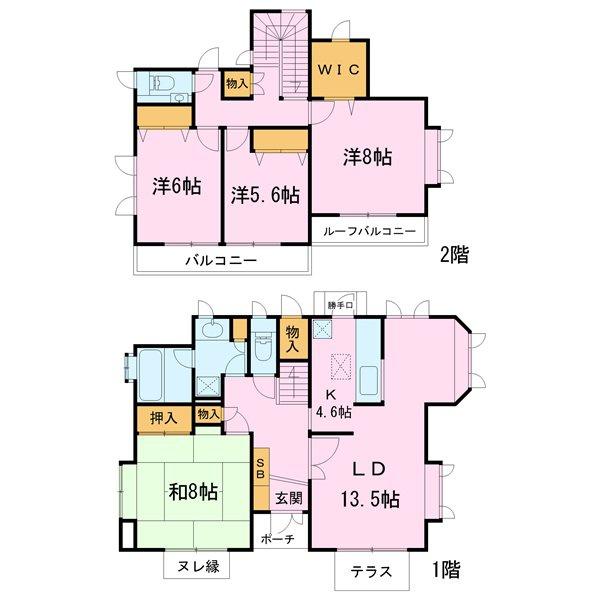 千葉市花見川区み春野２丁目　中古戸建