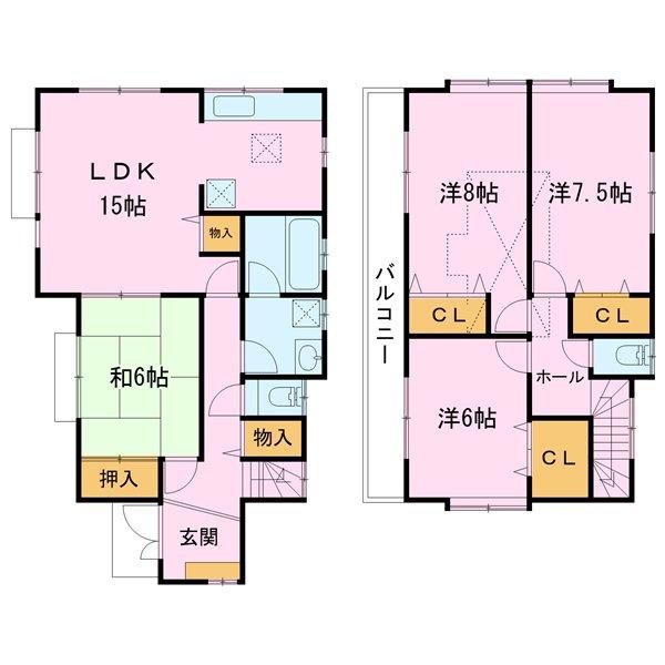 八千代市上高野　中古戸建