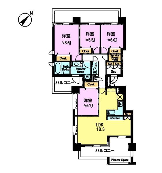 ガーデンプラザ新検見川１０番館