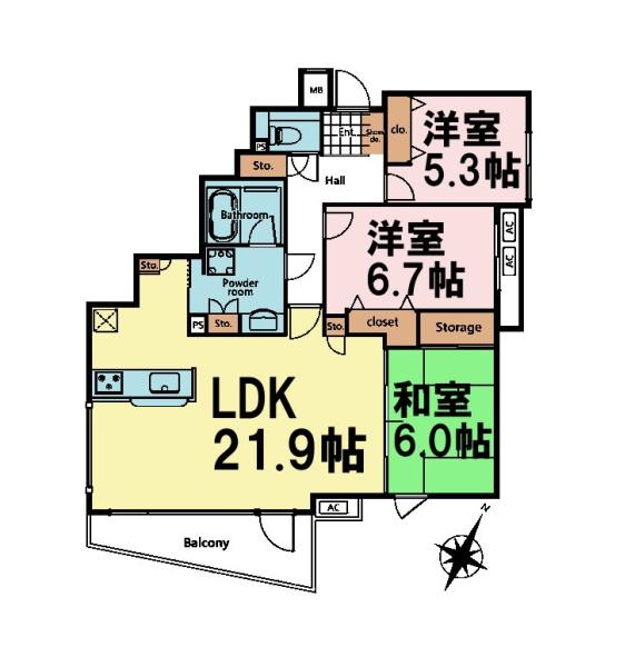 リーベスト勝田台・フォンテーヌの街G棟